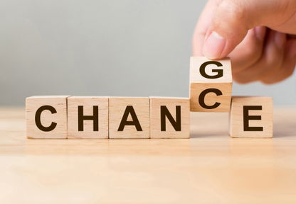 Change may be what you need