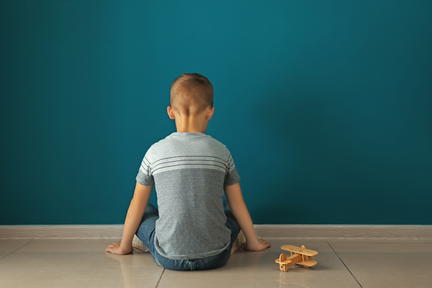A child with autism